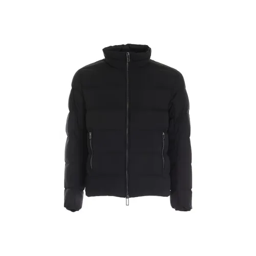 EMPORIO ARMANI Черный Мужской Пуховик