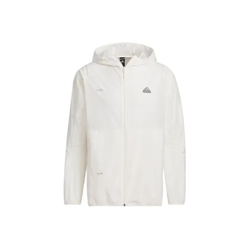 Adidas Розовый Белый Мужские Куртки