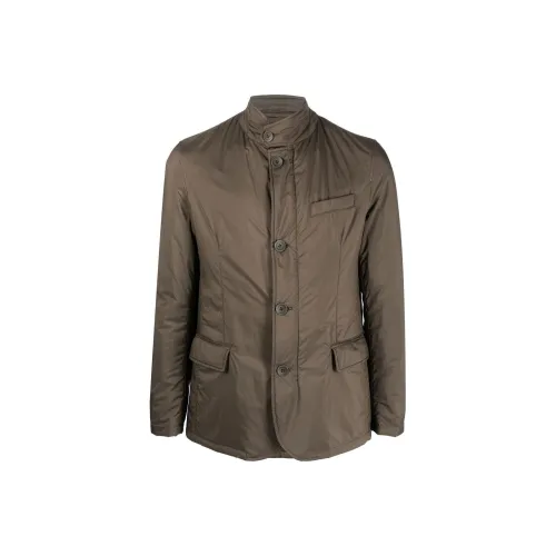HERNO Куртки Пальто Мужской Оливково-зеленый