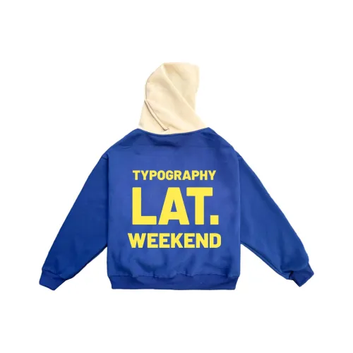 LA'T.WEEKEND Свитшот Унисекс Синий