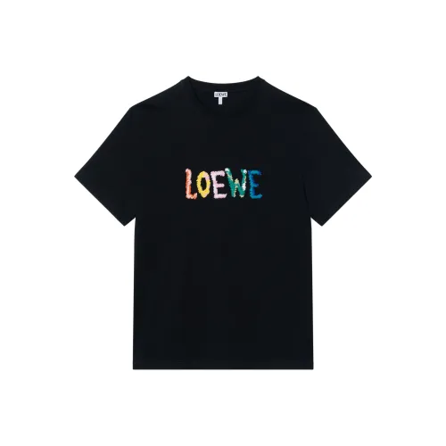 LOEWE Совместное издание Черные Мужские T-рубашки
