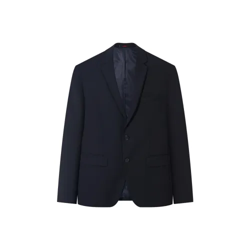 SEVEN Бизнес-костюм Куртка Мужская Темно-синяя