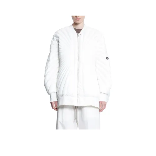 MONCLER GENIUS x Rick Owens FW24 Пуховик Унисекс Белый