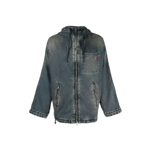 DIESEL Blue Men's Jackets DIESEL Синий Мужские Куртки