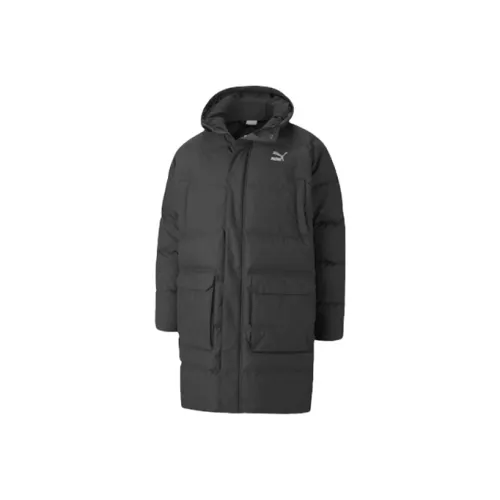 PUMA CLASSICS Пуховик Мужской Черный