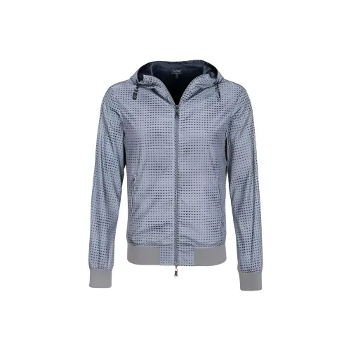 ARMANI JEANS Серый Мужской Куртки
