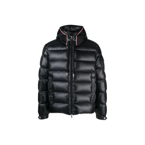 MONCLER Черный Мужской Пуховик