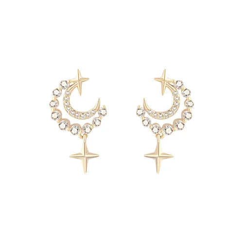 West Island Медные Серьги Золотые Женские