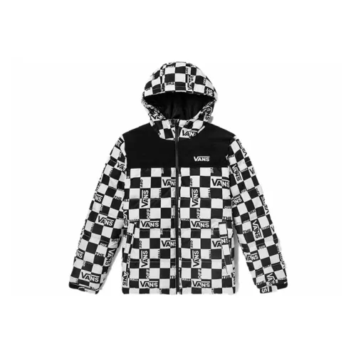 VANS Черный/Белый Мужские Пуховики