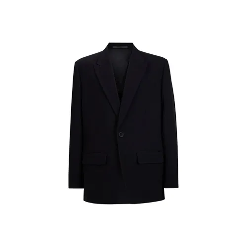 Valentino Бизнес-костюм Пальто Мужской Черный