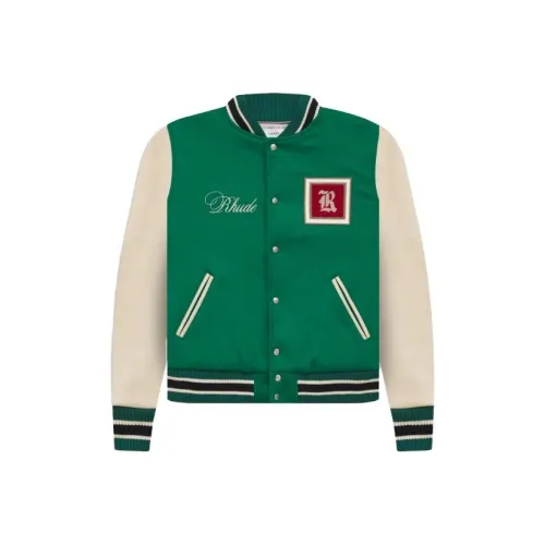 RHUDE Зеленый Мужской Куртки