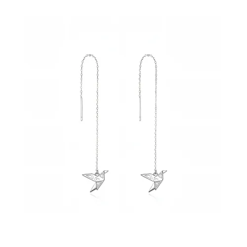 May10th Серебро S925 Stud Серьги-подвески Женские