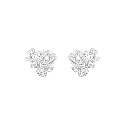 Серьги Piaget Rose Серебряные Женские