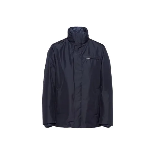 PRADA Blue Men's Jackets PRADA Синий Мужские Куртки