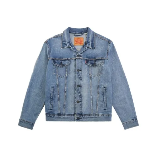 Levis Denim Куртка Мужская Джинсовая Синяя