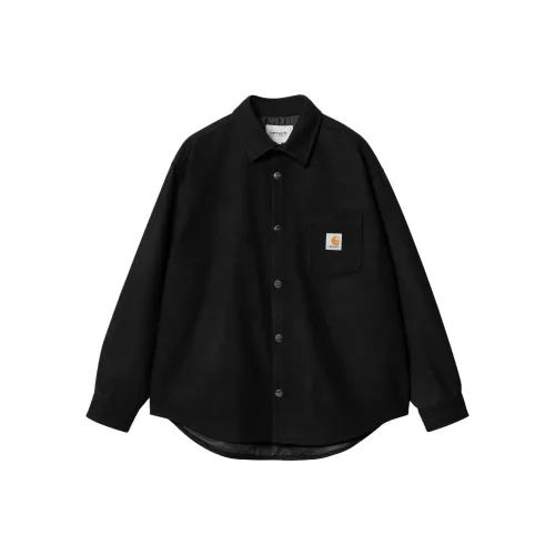 Carhartt WIP FW24 Torin Рубашка Jac Куртка Мужская Черная