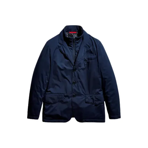 Fay Синий Мужской Бизнес-костюмы