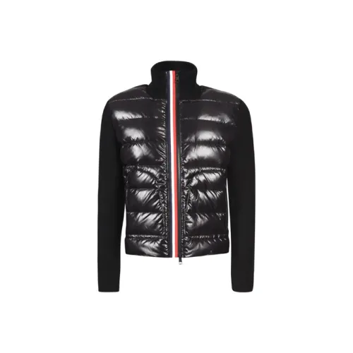 Moncler Зимний пуховик мужской черный