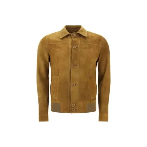 SALVATORE SANTORO Земляной Желтый Мужские Куртки