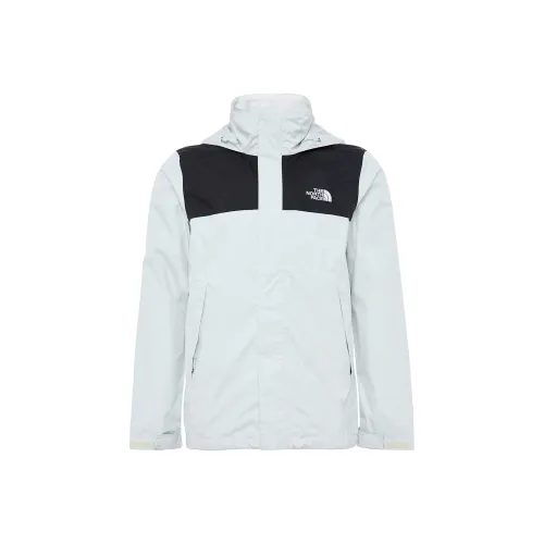 THE NORTH FACE Antora Поход Водонепроницаемый Ветрозащитный And Дышащий Ветровка Мужской Серый Черный