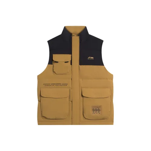 Подкладка Жилет Мужской Кость Коричневый Многоцветный Комбинация