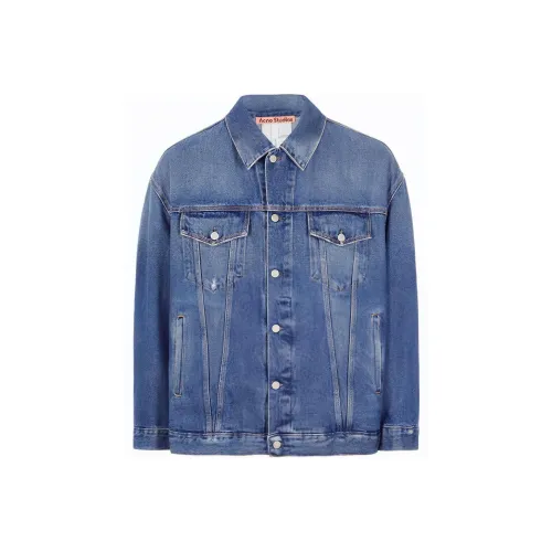 ACNE STUDIOS Denim Jacket Unisex Medium Blue