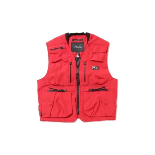 Polo Ralph Lauren Red Men's Gilets Поло Ralph Lauren Красный Мужской Жилеты