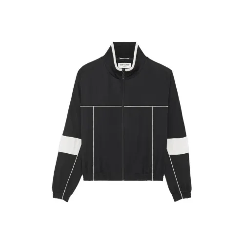 SAINT LAURENT FW23 Куртки и пальто Мужской Черный