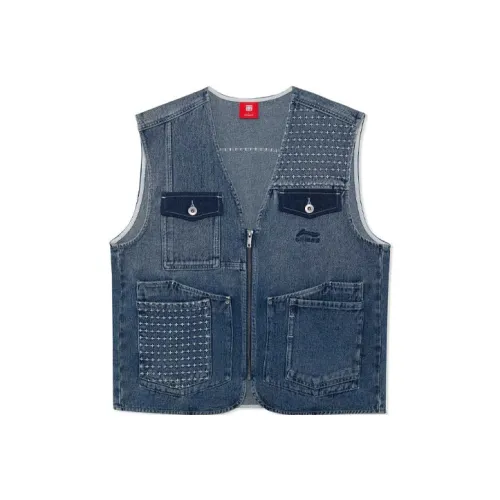 LINING Жилет Мужской Deep Светлый Деним Градиент