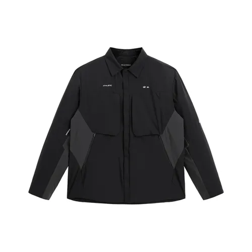 PEACEBIRD MEN Мужская пуховая куртка серого цвета