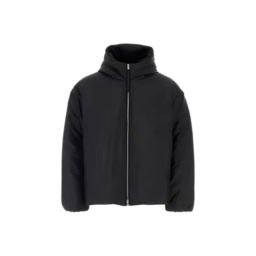JIL SANDER Мужские черные куртки