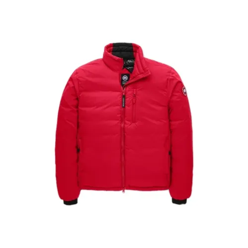 Canada Goose Lodge Series Красный Мужской Пуховик