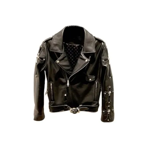 Chrome Hearts Черные Унисекс Куртки