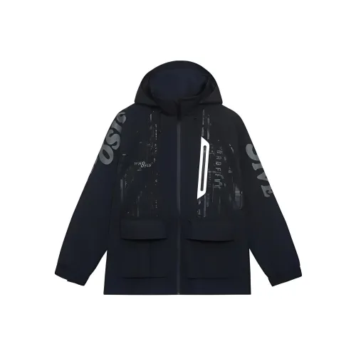 Подкладка x WHOOSIS Badfive Водонепроницаемая Ветрозащитная And Дышащая Ветровка Мужская Черная