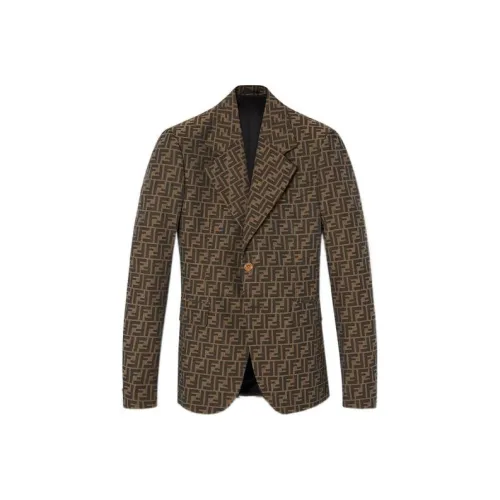 VERSACE Темный хаки Мужские Деловые костюмы