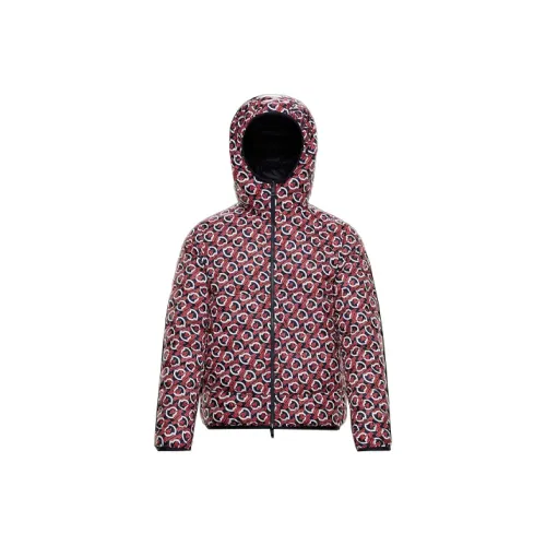 Moncler Буква С капюшоном Пуховик Мужской Красный