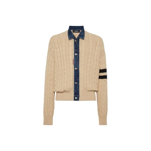 DSQUARED 2 Трикотаж Мужской Хаки