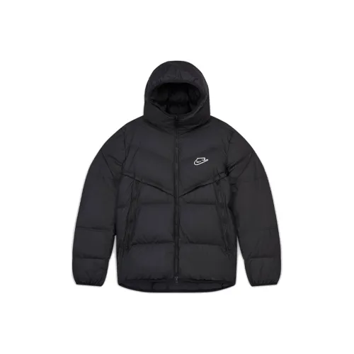 Nike Sportswear Пуховик Зимний Мужской Черный