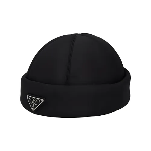 PRADA Полиамид Шапки-бини Женские Черный