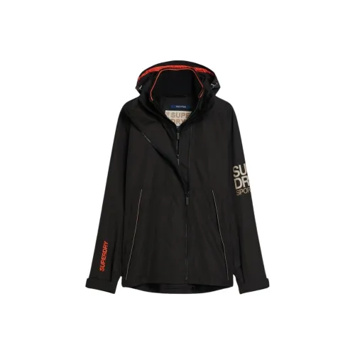 SUPERDRY Куртки и Пальто Мужской Черный