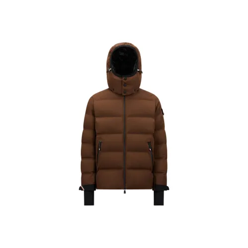 Moncler Grenoble Пуховик Мужской Коричневый