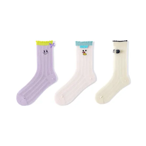 SWEET CAT Носки Crew Женские упаковка из 3 пар