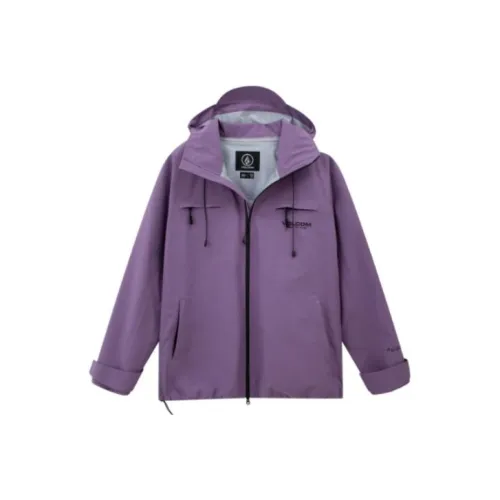 Volcom Ветровка Мужская Фиолетовая