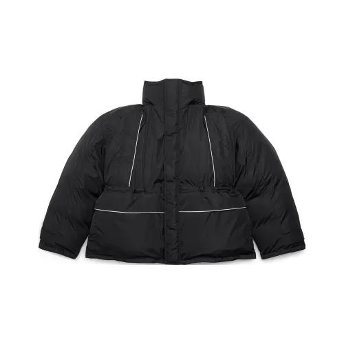 Balenciaga FW23 Куртки и пальто свободный крой унисекс черный