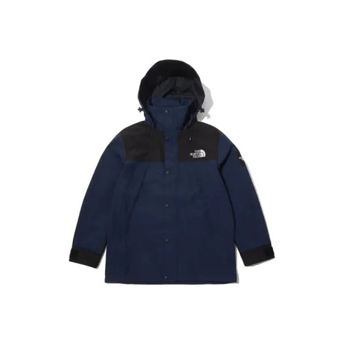 The North Face Темно-синяя унисекс куртка