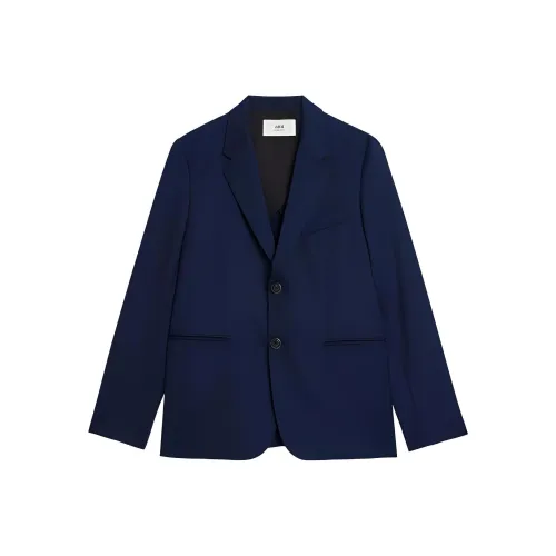 AMIPARIS Темно-синий Синий Мужской Деловой Костюм