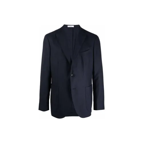 Божлиоли SS23 Бизнес-костюм Мужской Темно-синий Синий
