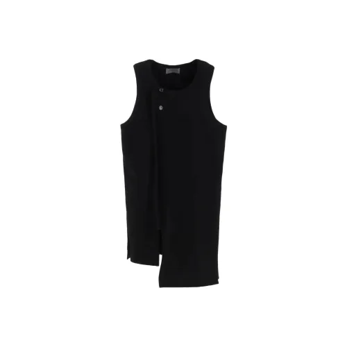 Yohji Yamamoto Pour Homme SS25 Майка Мужская Черная