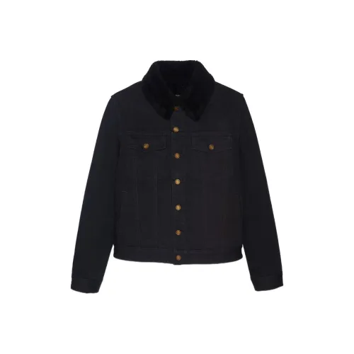 SAINT LAURENT SS22 Denim Jacket Men's Black