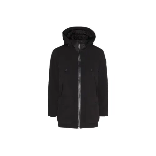 WOOLRICH Мужские черные куртки